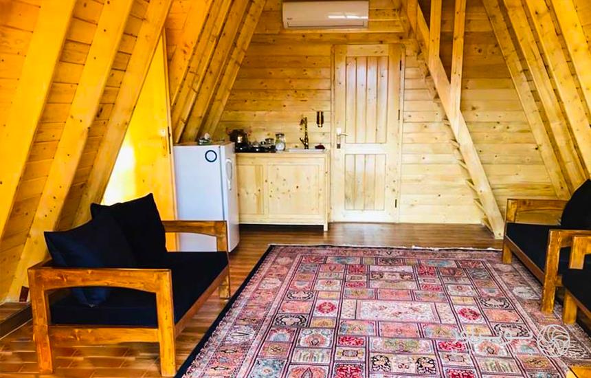 Swiss hut Savadkuh Eco lodge rooms